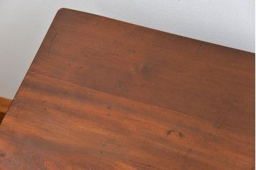 アンティーク家具　アンティーク 古い木のシンプルな作業台(テーブル、机)