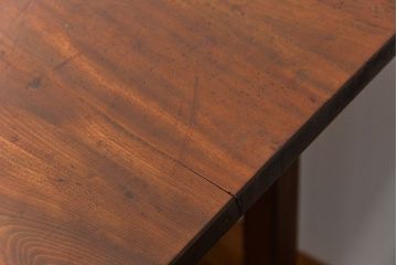 アンティーク家具　アンティーク 古い木のシンプルな作業台(テーブル、机)