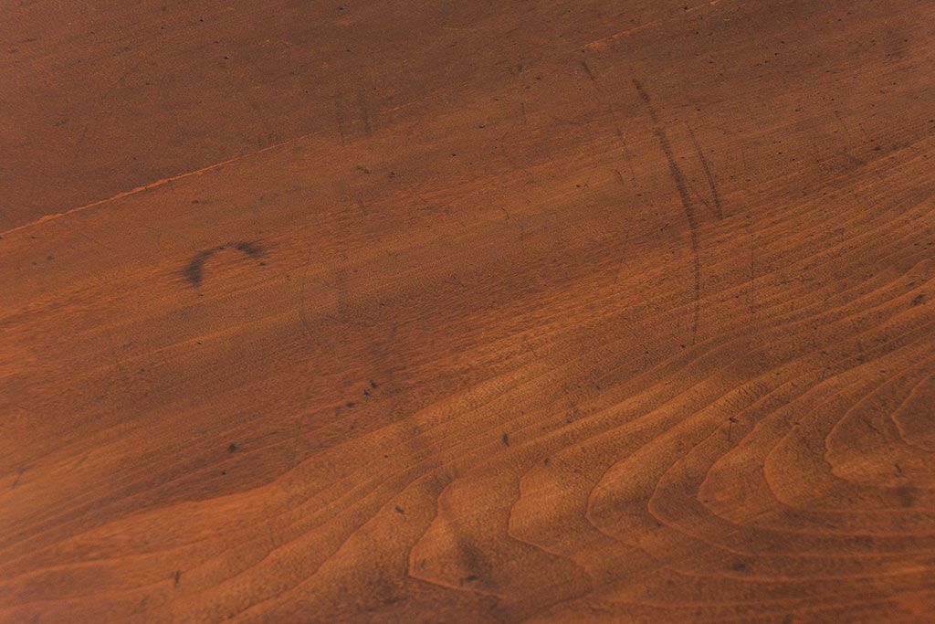 アンティーク家具　アンティーク 古い木のシンプルな作業台(テーブル、机)