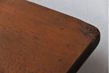 アンティーク家具　アンティーク 古い木のシンプルな作業台(テーブル、机)