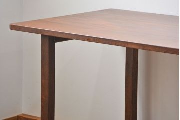 アンティーク家具　アンティーク 古い木のシンプルな作業台(テーブル、机)