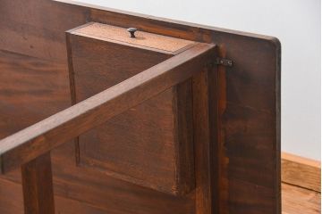 アンティーク家具　アンティーク 古い木のシンプルな作業台(テーブル、机)