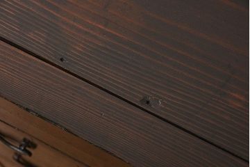 アンティーク家具　古民具・骨董 古作造り　簡素な造りの19杯引き出し(時代箪笥、水屋箪笥、薬箪笥)