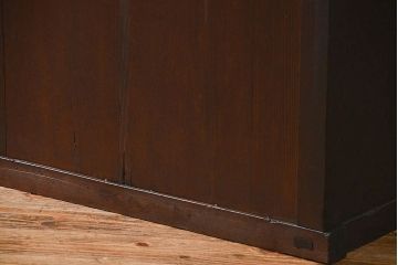 アンティーク家具　古民具・骨董 古作造り　簡素な造りの19杯引き出し(時代箪笥、水屋箪笥、薬箪笥)