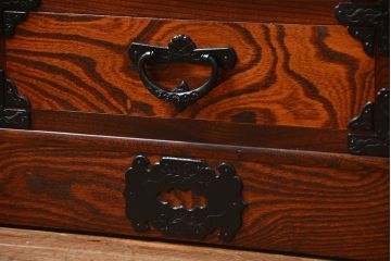 中古　伝統工芸 岩谷堂箪笥 飾り棚(サイドボード)