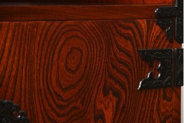 中古　伝統工芸 岩谷堂箪笥 飾り棚(サイドボード)