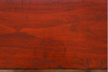 アンティーク家具　アンティーク 前面欅材の味わい深い時代箪笥ローボード(タンス、収納棚)