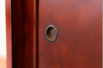 アンティーク家具　アンティーク 前面欅材の味わい深い時代箪笥ローボード(タンス、収納棚)