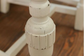 アンティーク家具　イギリスアンティーク ペイントのかわいいダイニングチェア2脚セット(1)(椅子、イス)