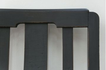 アンティーク家具　イギリスアンティーク ペイントのかわいいダイニングチェア2脚セット(2)(椅子、イス)