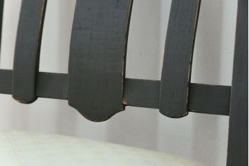 アンティーク家具　イギリスアンティーク ペイントのかわいいダイニングチェア2脚セット(2)(椅子、イス)