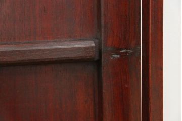 アンティーク家具　古民具・骨董 古い唐木のシックな座卓(テーブル)