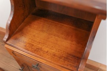 中古　ビンテージカリモク電話台