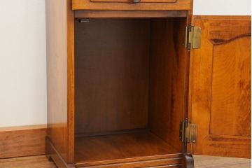 中古　ビンテージカリモク電話台