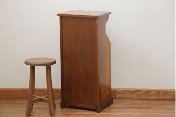 中古　ビンテージカリモク電話台