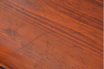 アンティーク家具　古民具・骨董 シックな庄内箪笥ローボード(2)(ローチェスト、時代箪笥)