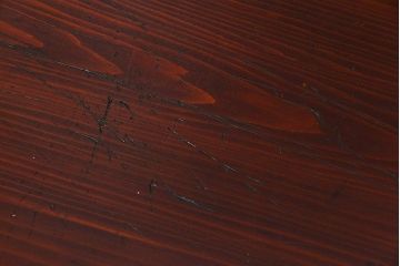 アンティーク家具　特別注文造り　内部までも漆仕上げ　六丁引き庄内箪笥(時代箪笥)