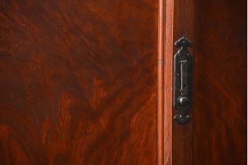 アンティーク家具　六尺　古民具・骨董 特別注文造り　前面欅材!三分割収納箪笥(水屋箪笥、帳場箪笥)