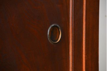 アンティーク家具　六尺　古民具・骨董 特別注文造り　前面欅材!三分割収納箪笥(水屋箪笥、帳場箪笥)