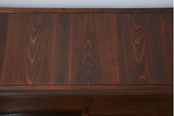 アンティーク家具　六尺　古民具・骨董 特別注文造り　前面欅材!三分割収納箪笥(水屋箪笥、帳場箪笥)