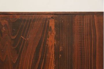 アンティーク家具　アンティーク 古い栓材の10段小引き出し(ドロワー)