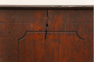 アンティーク家具　アンティーク 古い栓材の10段小引き出し(ドロワー)