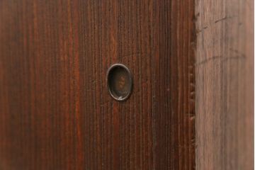 レトロ家具　アンティーク 古い桐材のレトロな小箪笥　(チェスト、桐箪笥、桐たんす)