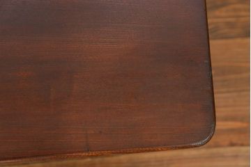 アンティーク家具　アンティーク 古い栓材の杢目の素晴らしいセンターテーブル(2)　(座卓、机)