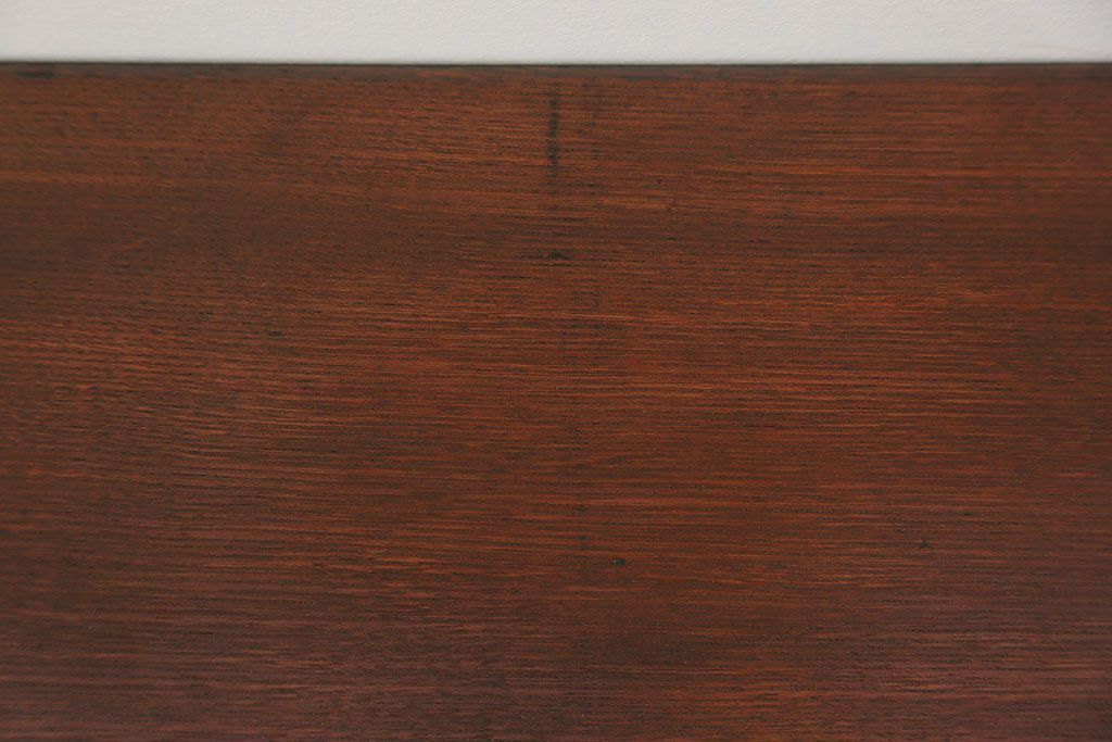 アンティーク家具　アンティーク 古い栓材の杢目の素晴らしいセンターテーブル(2)　(座卓、机)