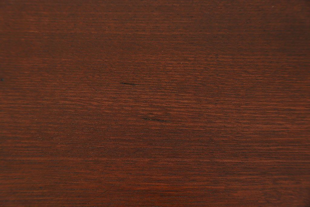 アンティーク家具　アンティーク 古い栓材の杢目の素晴らしいセンターテーブル(2)　(座卓、机)