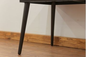 アンティーク家具　アンティーク 古い栓材の杢目の素晴らしいセンターテーブル(2)　(座卓、机)