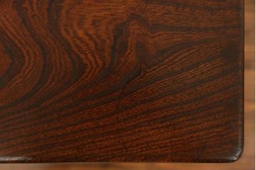 アンティーク家具　アンティーク 古い欅材　天板一枚板　杢目の素晴らしいセンターテーブル　(机、サイドテーブル)