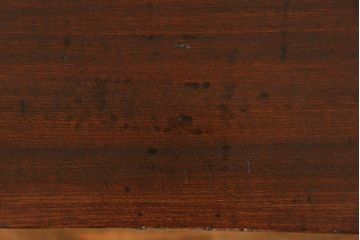 レトロ家具　昭和レトロ 古い栓材の折り畳みちゃぶ台　(テーブル)