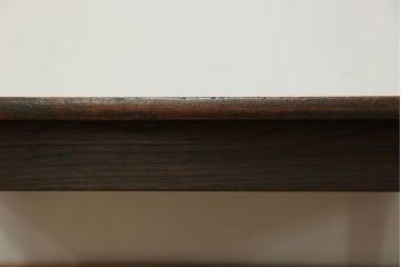 レトロ家具　昭和レトロ 古い栓材の折り畳みちゃぶ台　(テーブル)