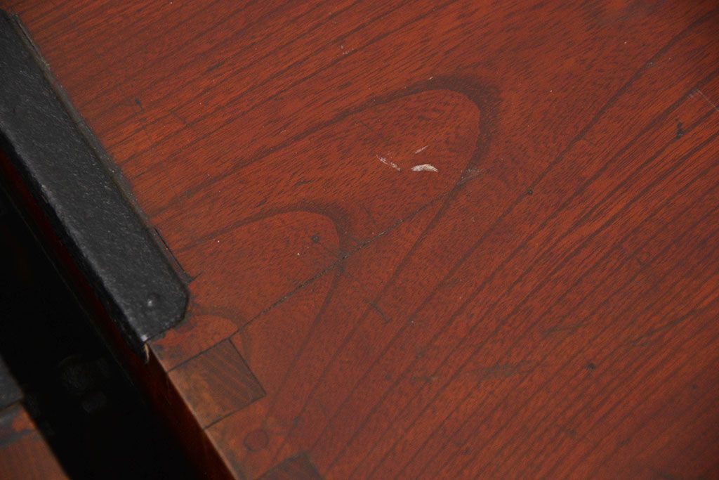 アンティーク家具　古民具・骨董 特別注文造り　総欅!酒田(庄内)衣装箪笥(時代箪笥、帳場箪笥)