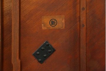 レトロ家具　昭和レトロ 大振りな丸型ちゃぶ台(テーブル、座卓)