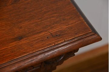 アンティーク家具　イギリスアンティーク 大きなオーク材ヴィクトリアンキャビネット(ビクトリアンキャビネット、バーカウンター)