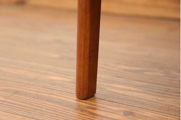 レトロ家具　昭和レトロ グリーン座面のアームチェア(2)(椅子、1人掛けソファ、イス)　