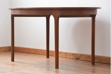 ヴィンテージ家具　北欧ビンテージ　A.H.McINTOSH(マッキントッシュ)エクステンションテーブル(ダイニングテーブル)