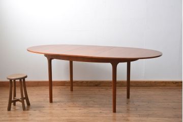 ヴィンテージ家具　北欧ビンテージ　A.H.McINTOSH(マッキントッシュ)エクステンションテーブル(ダイニングテーブル)