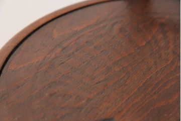 アンティーク家具　イギリスアンティーク 味わい深いスピンドルバック ベントウッドチェア(1)(椅子、イス)