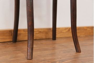 アンティーク家具　イギリスアンティーク 味わい深いスピンドルバック ベントウッドチェア(1)(椅子、イス)