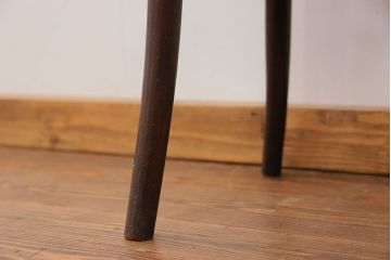アンティーク家具　イギリスアンティーク 味わい深いスピンドルバック ベントウッドチェア(1)(椅子、イス)