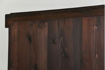 アンティーク家具　古民具・骨董 上手造りの美しい五尺水屋箪笥(昇り引き出し付き)(食器棚、収納棚)