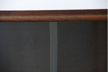 アンティーク家具　イギリスアンティーク シンプルなデザインのオーク材 スタッキングブックケース(1)(ガラスケース、本箱、収納棚)