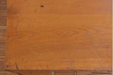 レトロ家具　昭和レトロ 古い木の大振りな小引き出し(チェスト、ドロワー)