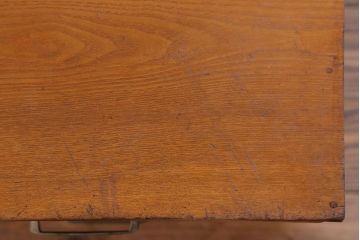 レトロ家具　昭和レトロ 古い木の大振りな小引き出し(チェスト、ドロワー)