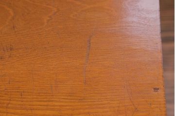 レトロ家具　昭和レトロ 古い木の大振りな小引き出し(チェスト、ドロワー)