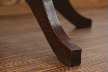 アンティーク家具　アンティーク 古いナラ材の上質な回転椅子(回転椅子、ドクターチェア)