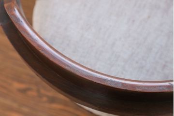 アンティーク家具　アンティーク 古いナラ材の上質な回転椅子(回転椅子、ドクターチェア)